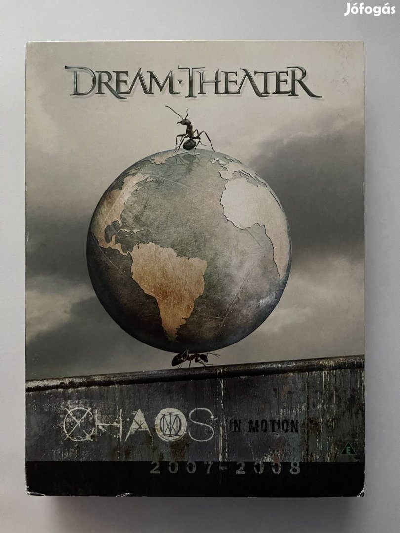 Dream theater chaos in motion (3 cd és 2lemezes) dvd