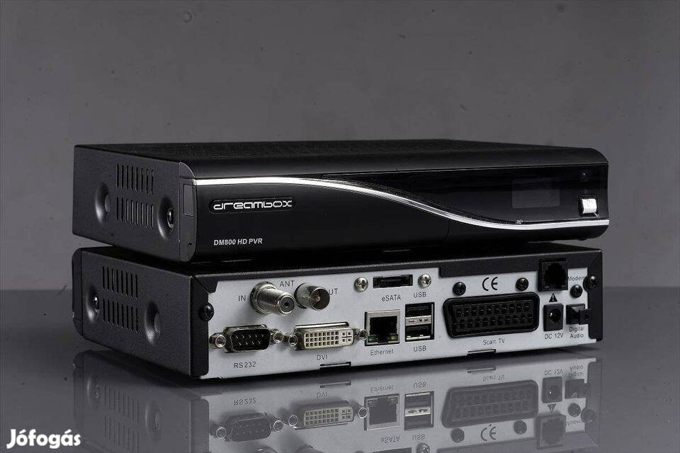 Dreambox 800 HD PVR műhold beltéri. UPC, DIGI. 12hó cc