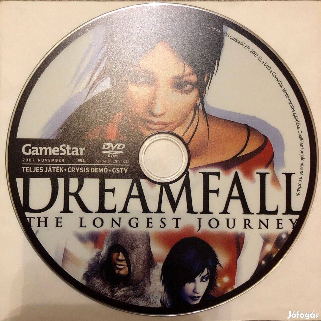 Dreamfall - The Longest Journey PC játék (karcmentes)