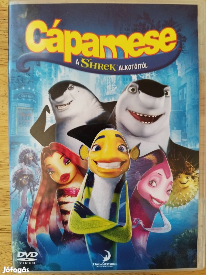 Dreamworks - Cápamese újszerű dvd 