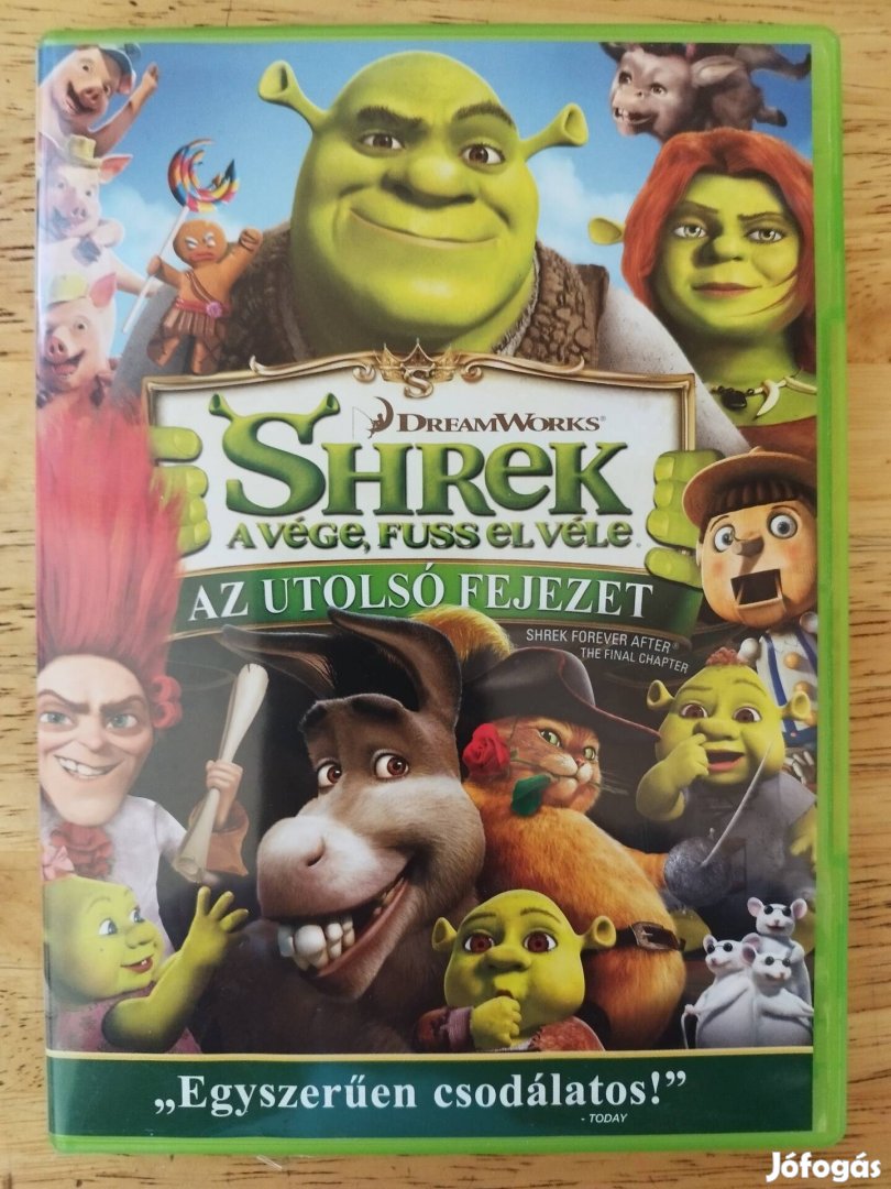 Dreamworks - Shrek 4 újszerű dvd 