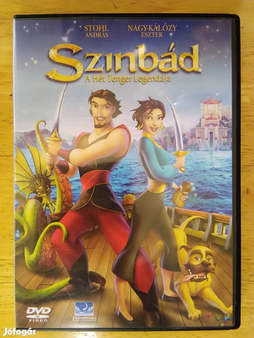 Dreamworks - Szinbád a Hét Tenger Legendája újszerű dvd 