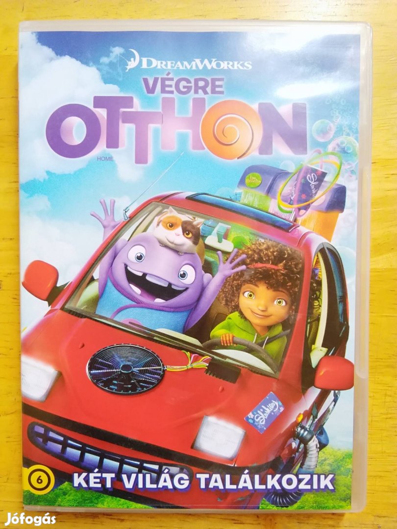 Dreamworks - Végre Otthon újszerű dvd 