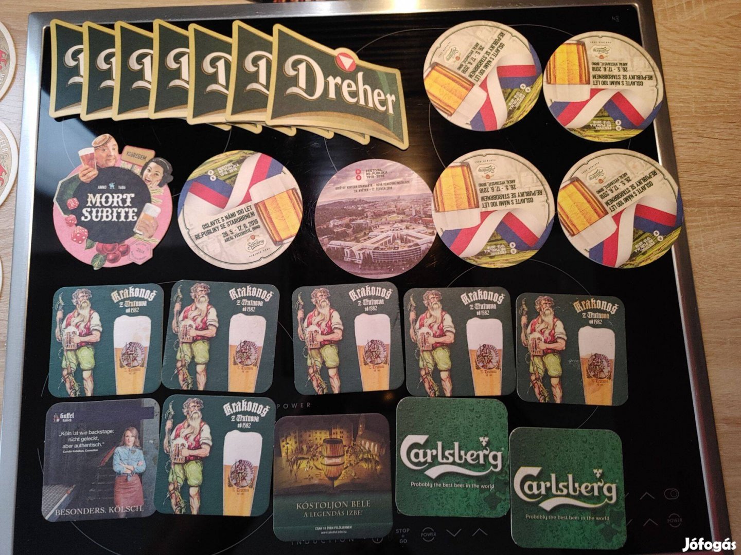 Dreher és más söralátétek gyűjtőknek 300Ftdb