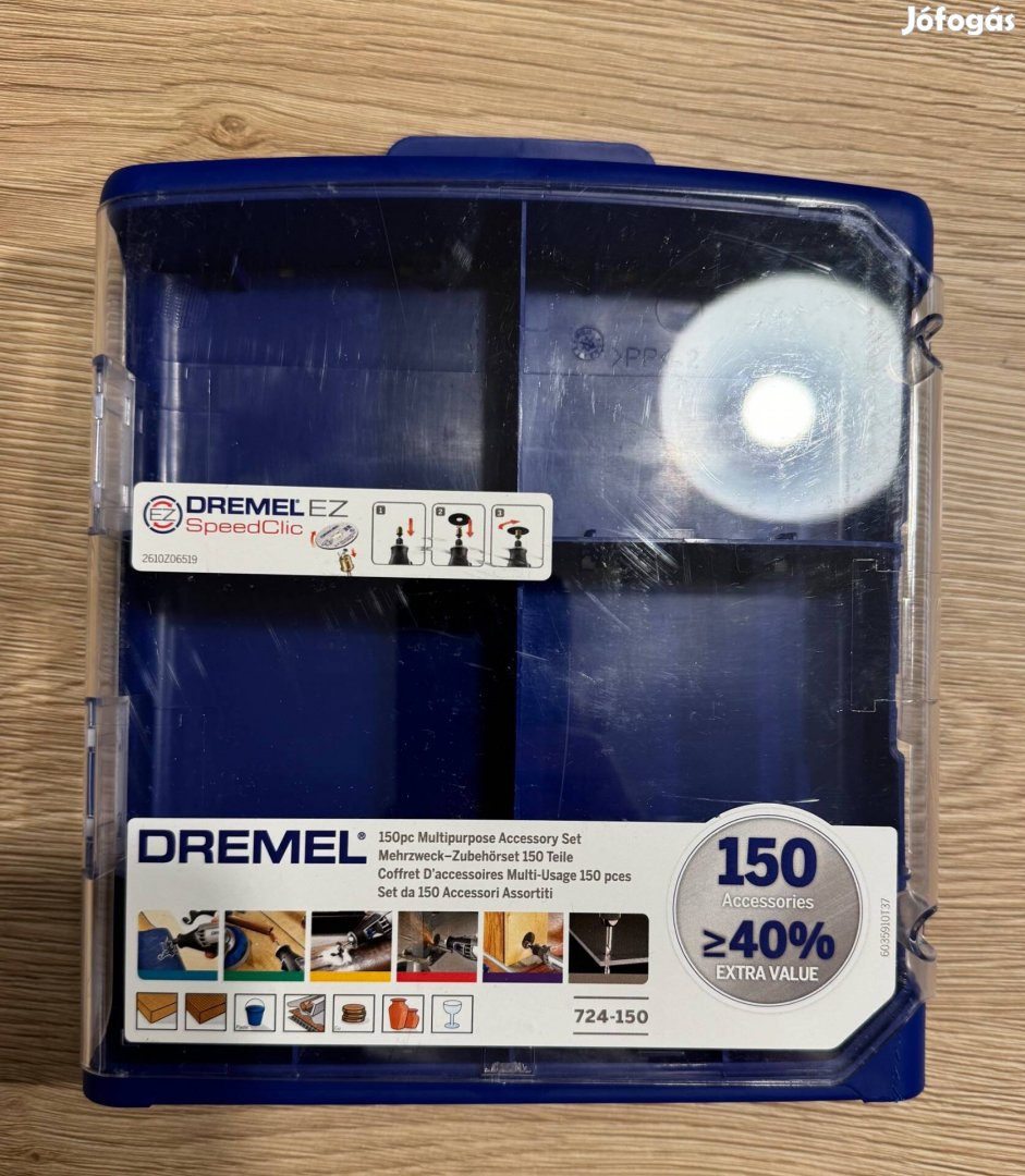 Dremel 150 darabos kiegészítő doboz