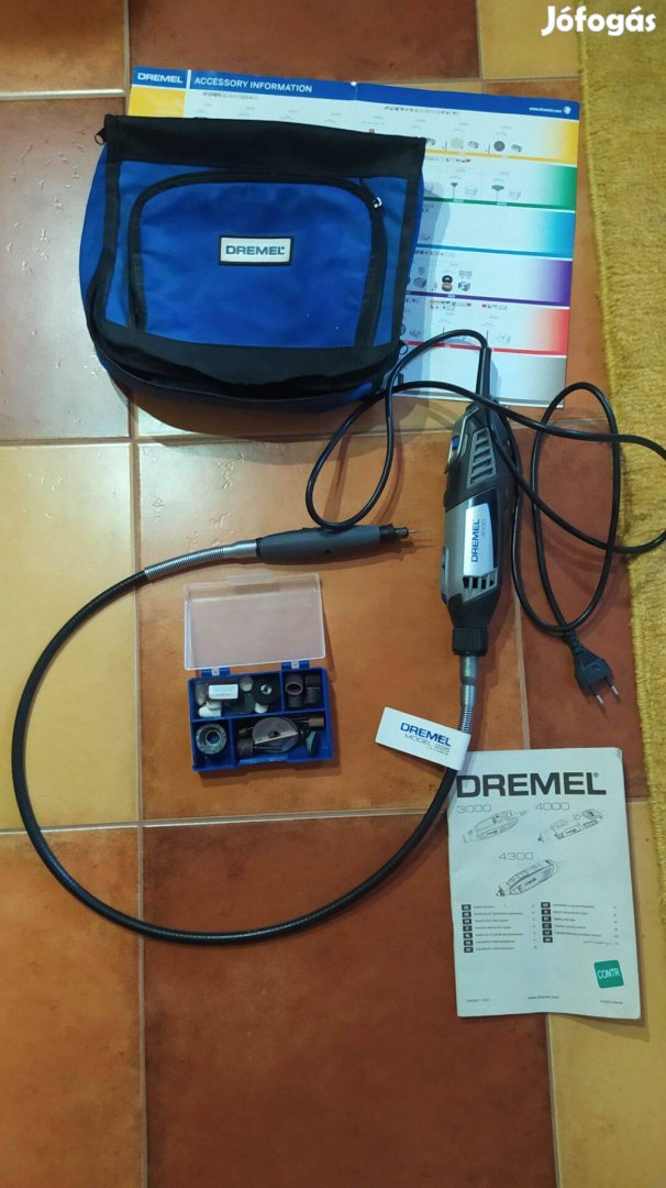 Dremel 4000 szett, 225 ös szárral