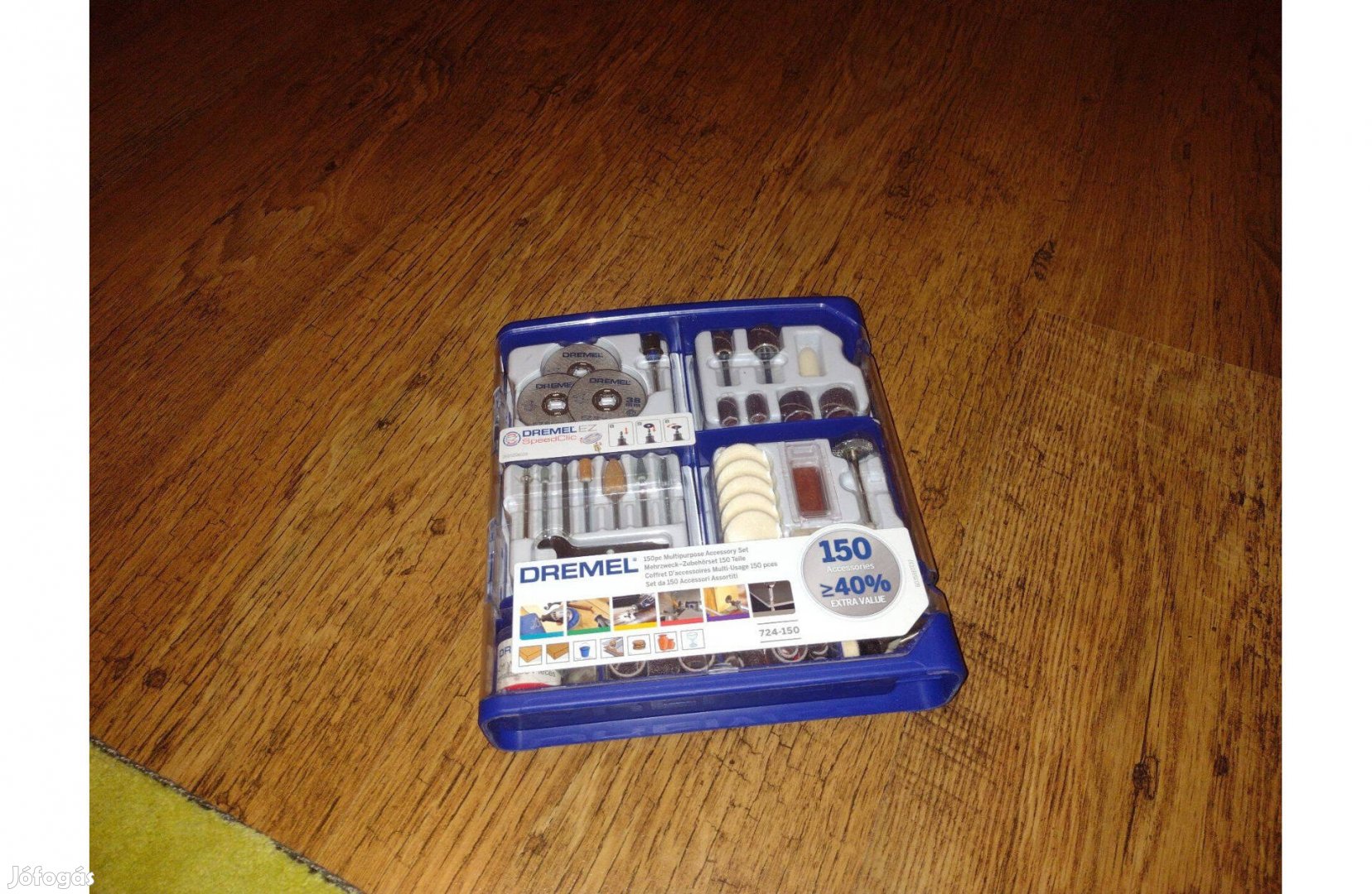 Dremel 723 kisgép - 100 darabos multifunkciós barkács szerszám készlet