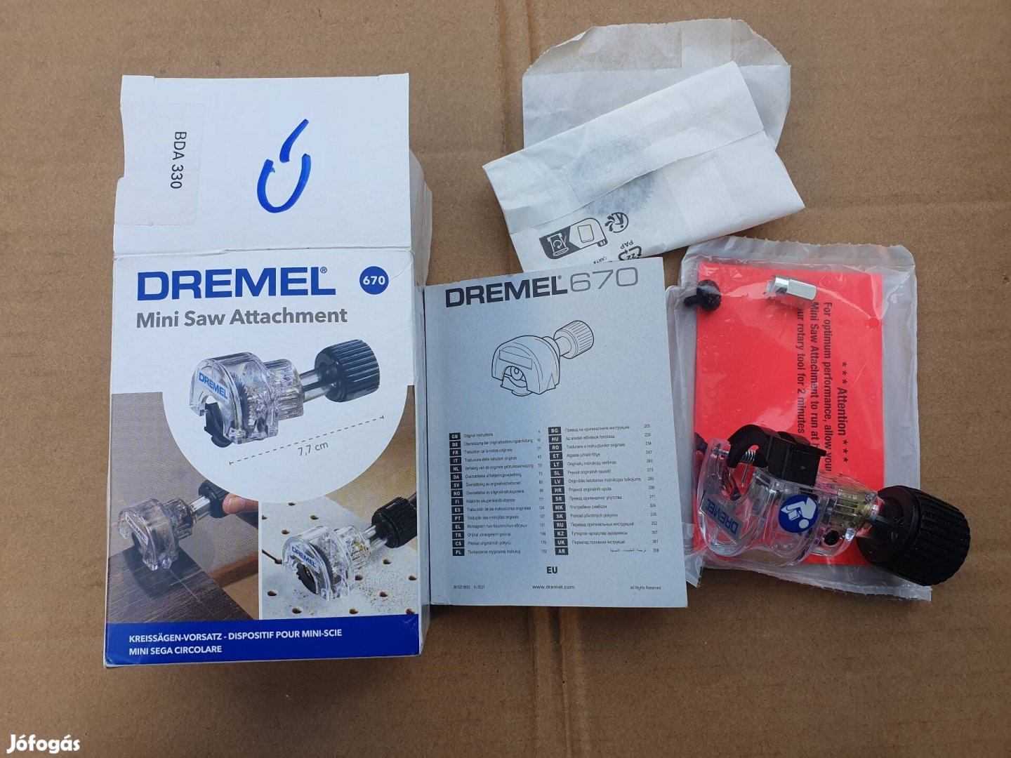 Dremel Mini körfűrészszerelvény új!