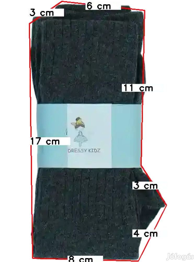 Dressy Kidz Új (címke nélküli) Lány Harisnya (Méret: 110)