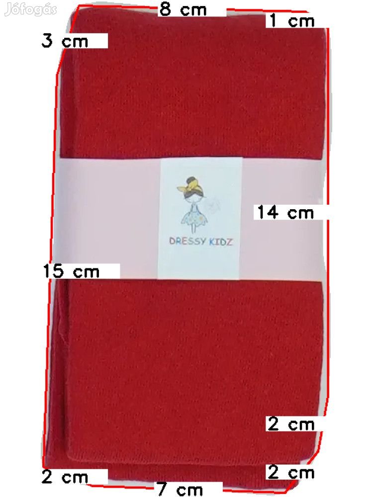 Dressy Kidz Új (címke nélküli) Lány Harisnya (Méret: 128)