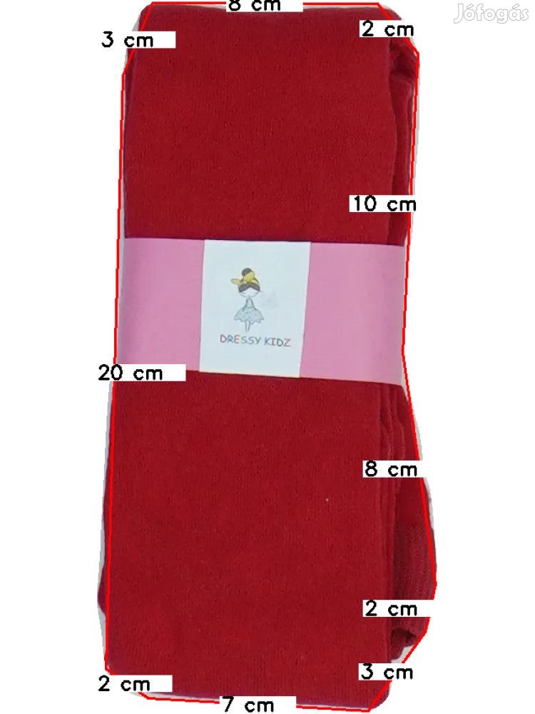 Dressy Kidz Új (címke nélküli) Lány Harisnya (Méret: 140)