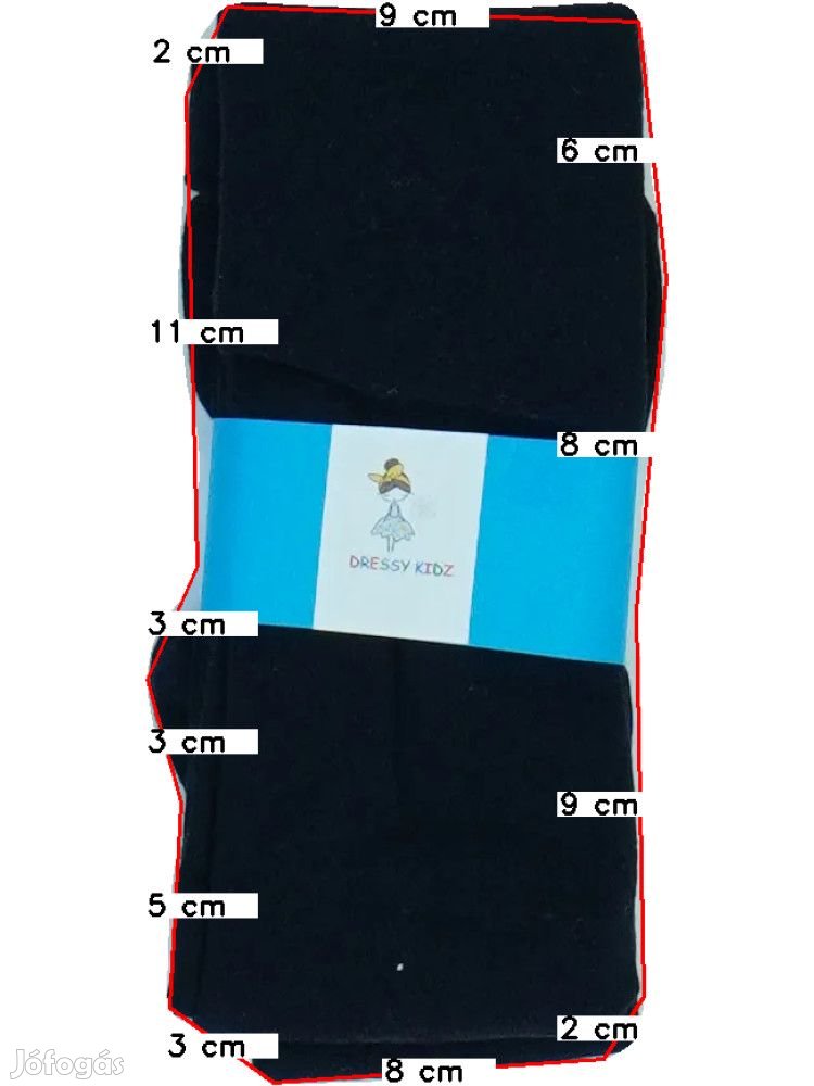 Dressy Kidz Új (címke nélküli) Lány Harisnya (Méret: 152)