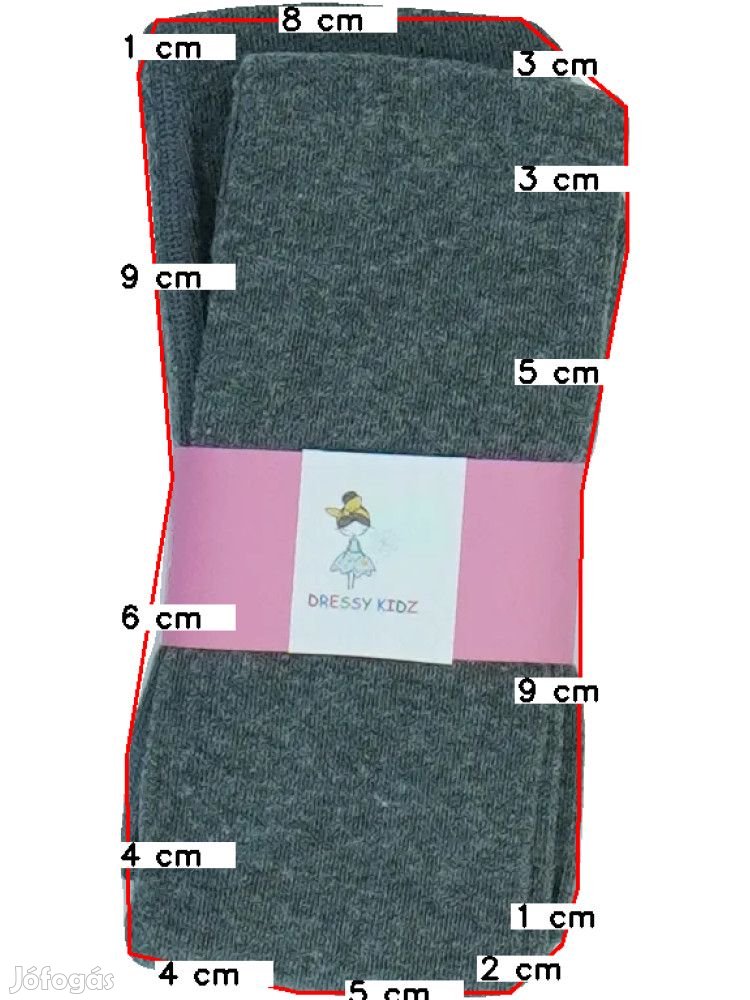 Dressy Kidz Új (címke nélküli) Lány Harisnya (Méret: 164)