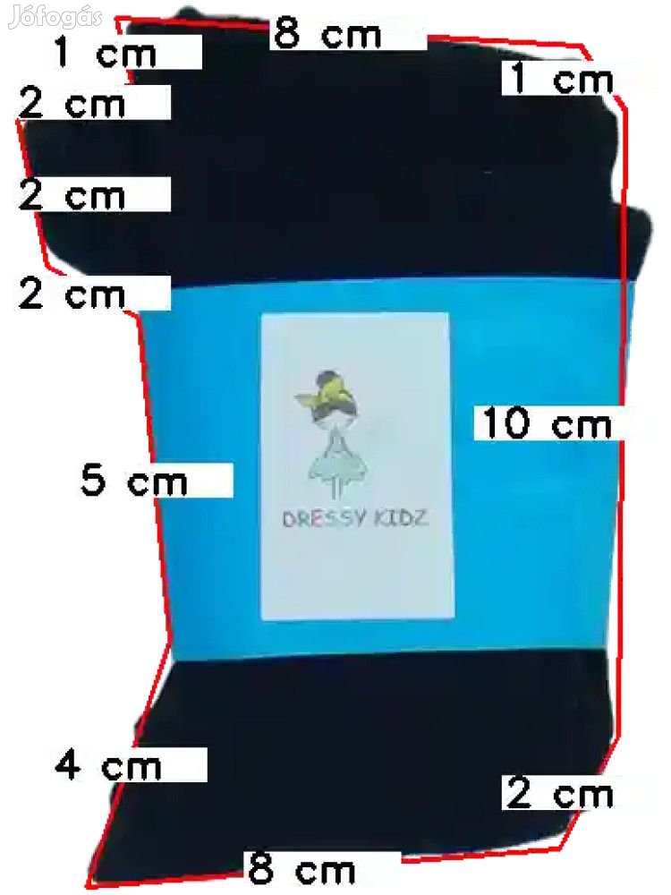 Dressy Kidz Új (címke nélküli) Lány Harisnya (Méret: 80)