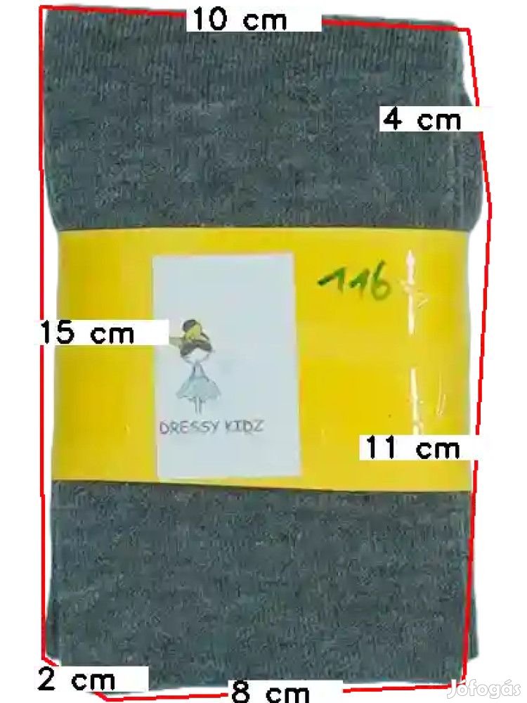 Dressy Kidz Új (címkés) Lány Harisnya (Méret: 116)