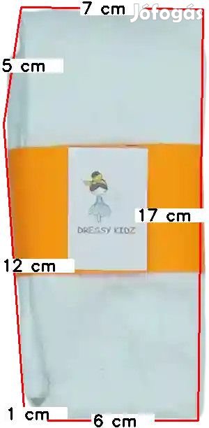 Dressy Kidz Új (címkés) Lány Harisnya (Méret: 128)