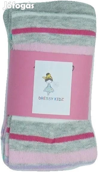 Dressy Kidz Új (címkés) Lány Harisnya (Méret: 140)