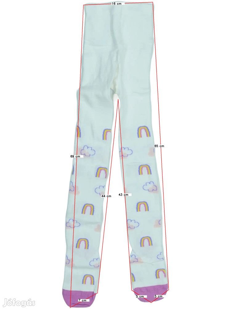 Dressy Kidz Új (címkés) Lány Harisnya (Méret: 152)
