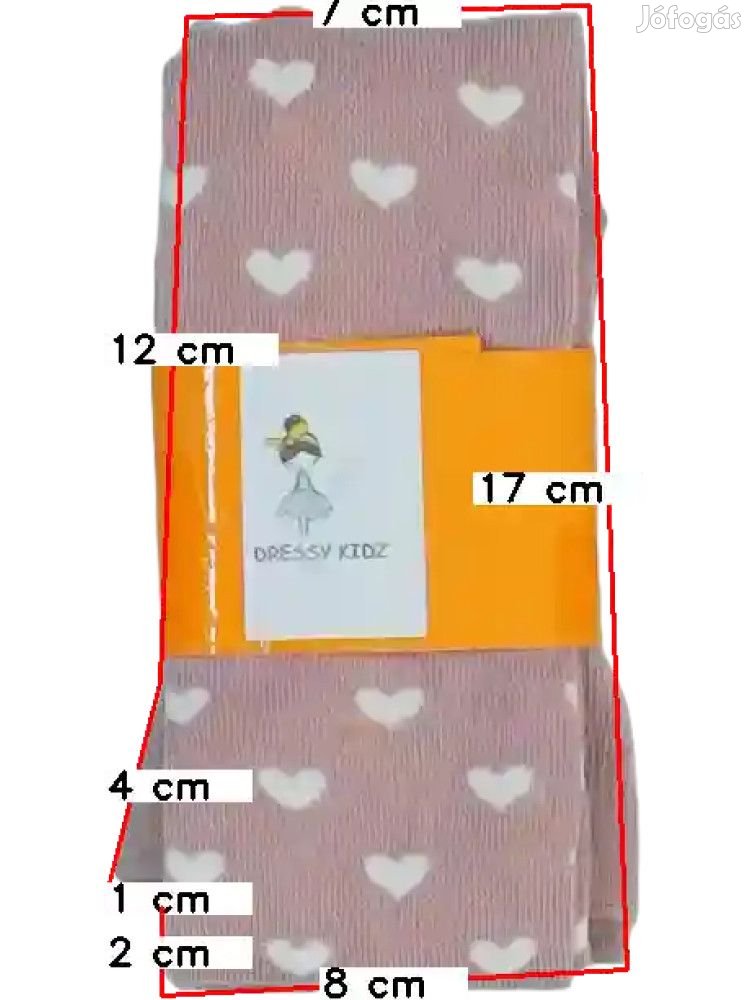 Dressy Kidz Új (címkés) Lány Harisnya (Méret: 80)