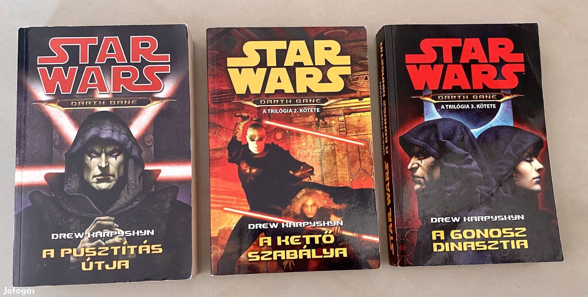 Drew Karpyshyn - Darth Bane trilógia - Star Wars könyv