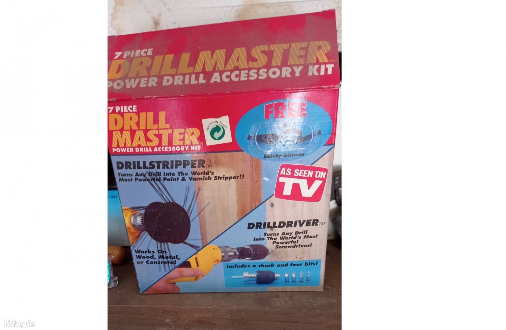Drillmaster festék és rozsda eltávolító fúró fej