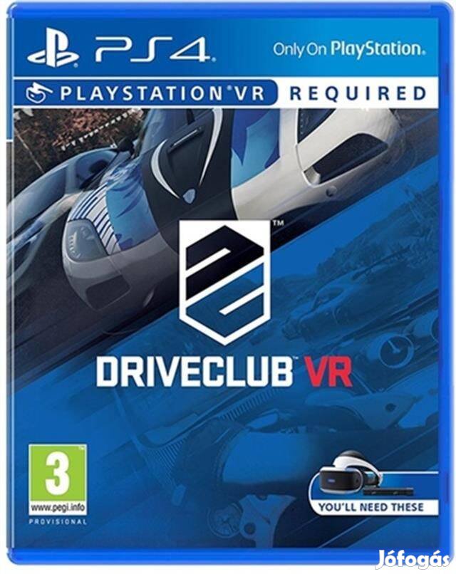 Driveclub VR (Psvr) eredeti Playstation 4 játék