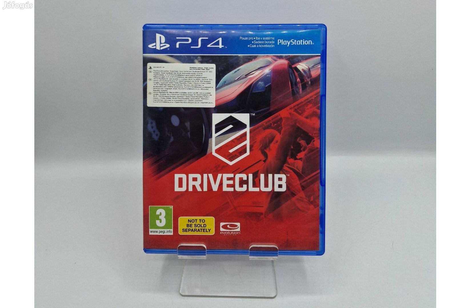 Driveclub - PS4 játék, használt
