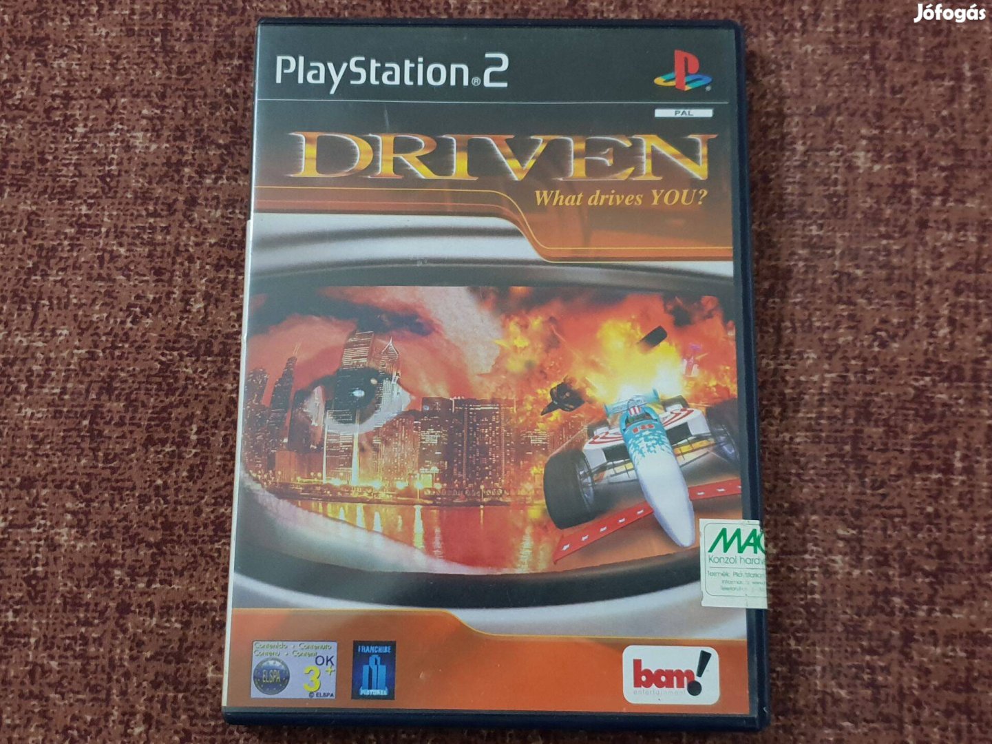 Driven Playstation 2 eredeti lemez ( 2500 Ft)