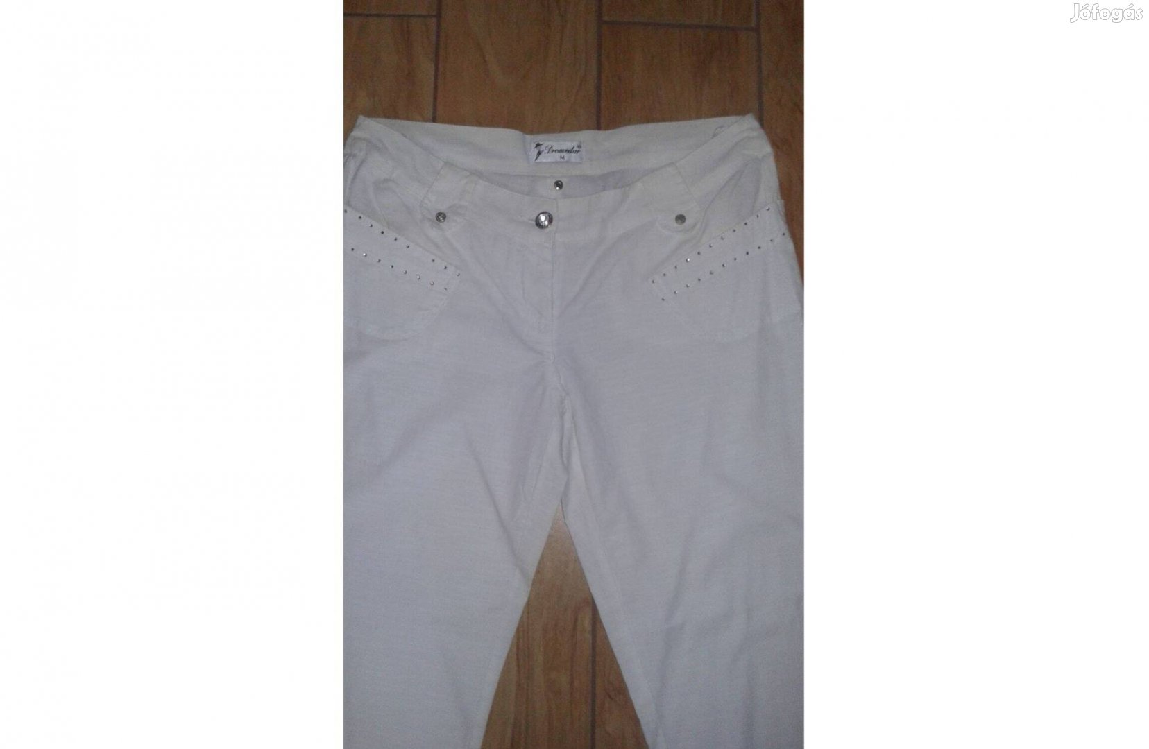 Dromedar márka fehér női térd nadrág M. méretű eladó 5000-ft