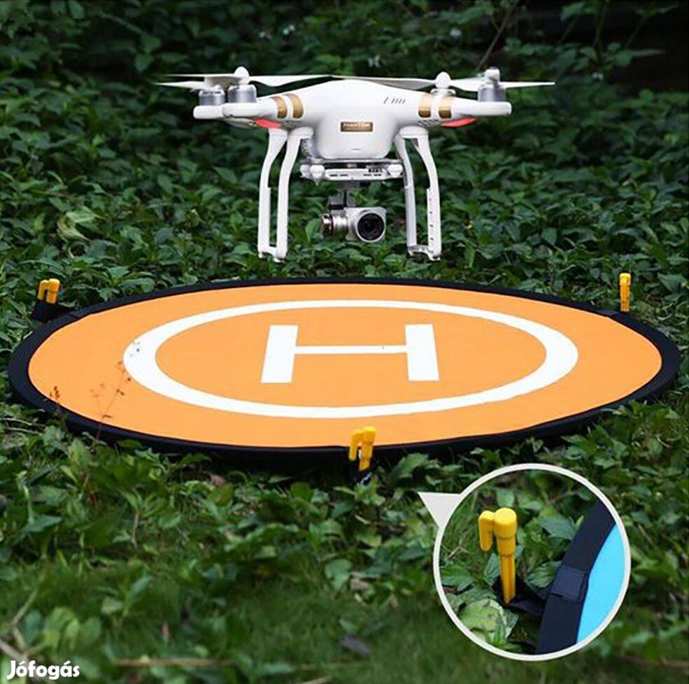 Drón leszállóhely Drone Landing Pad dupla oldalas vízmentes 55cm