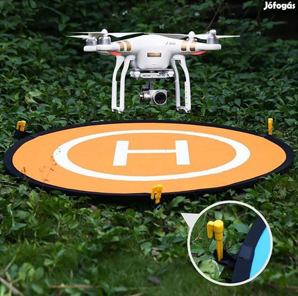 Drón leszállóhely Drone Landing Pad dupla oldalas vízmentes 55cm