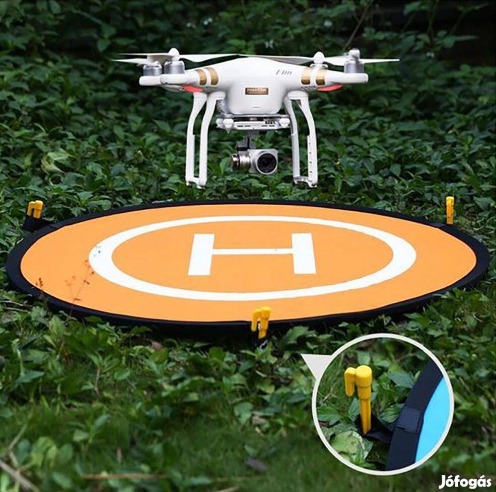 Drón leszállóhely Drone Landing Pad dupla oldalas vízmentes 55cm
