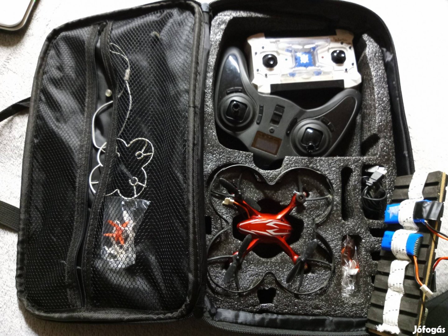 Drón szett hord táskával