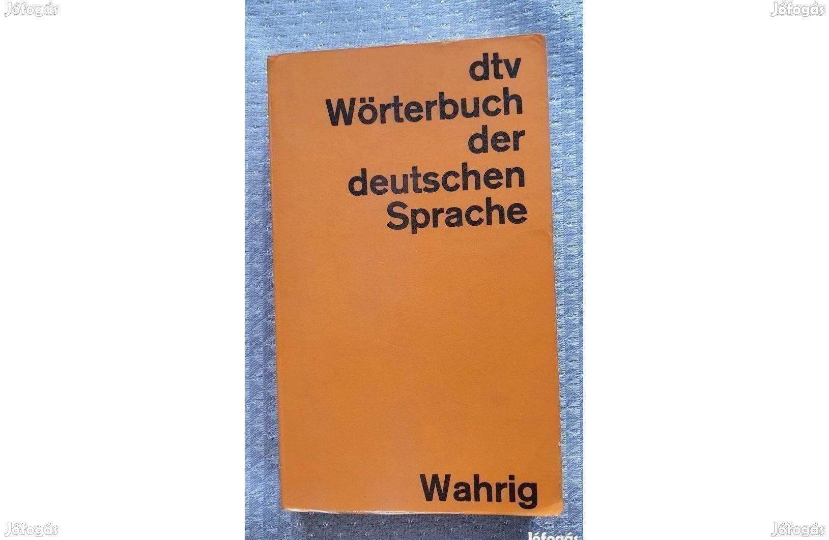 Dtv Wörterbuch der deutschen Sprache német nyelvű szótár