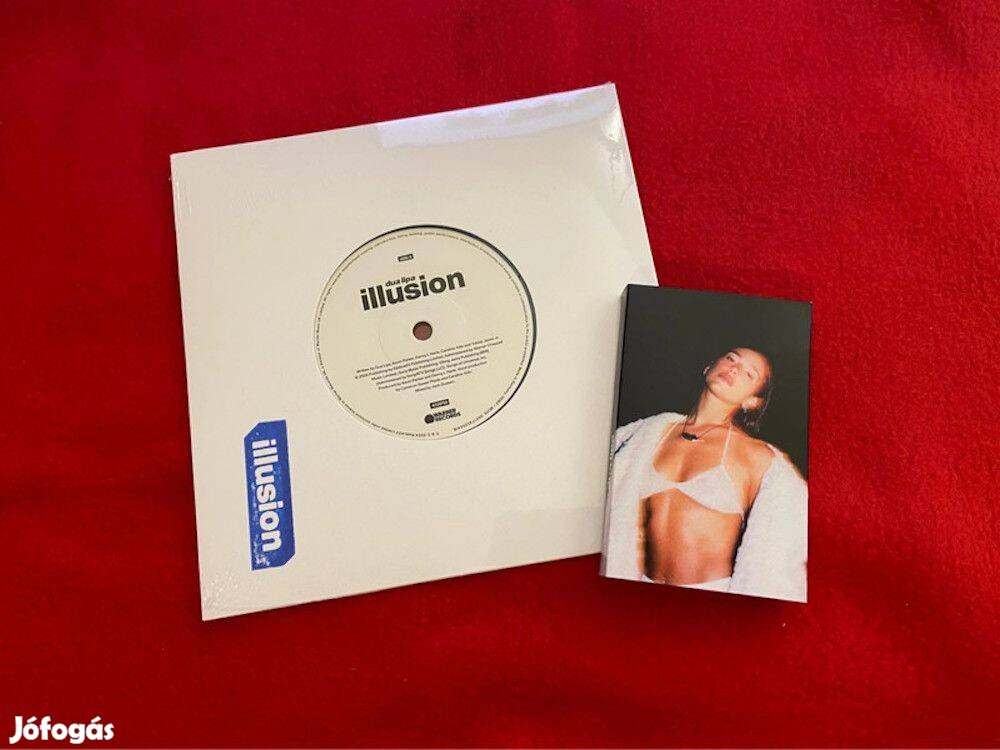 Dua Lipa Illusion 7" blue vinyl + cassette