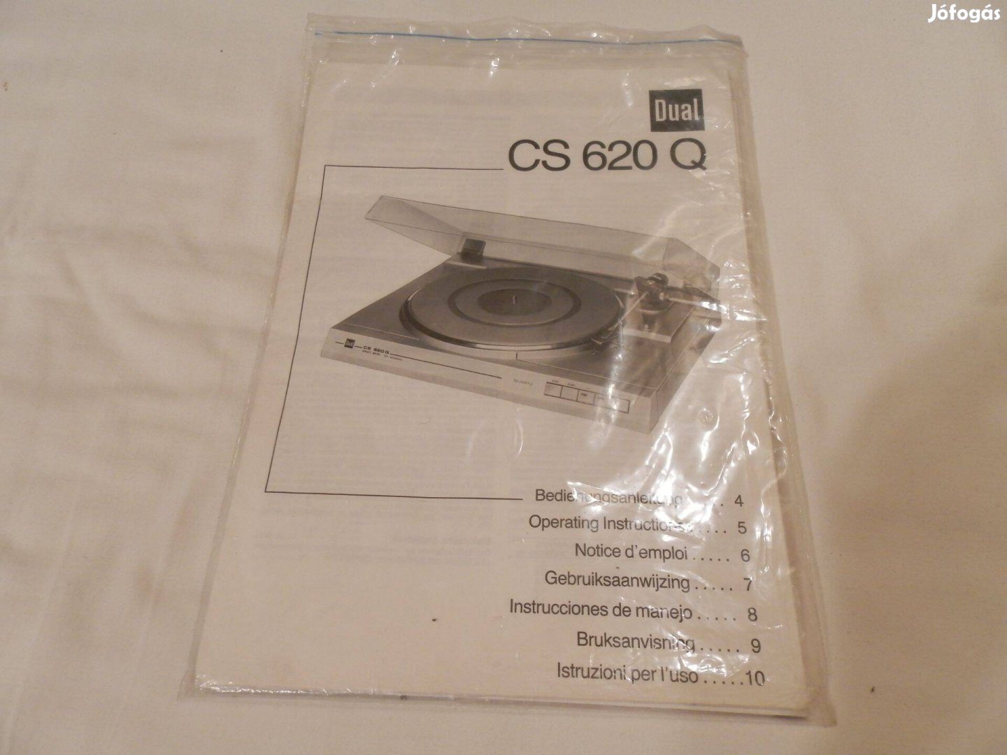 Dual CS-620Q Eredeti service manual