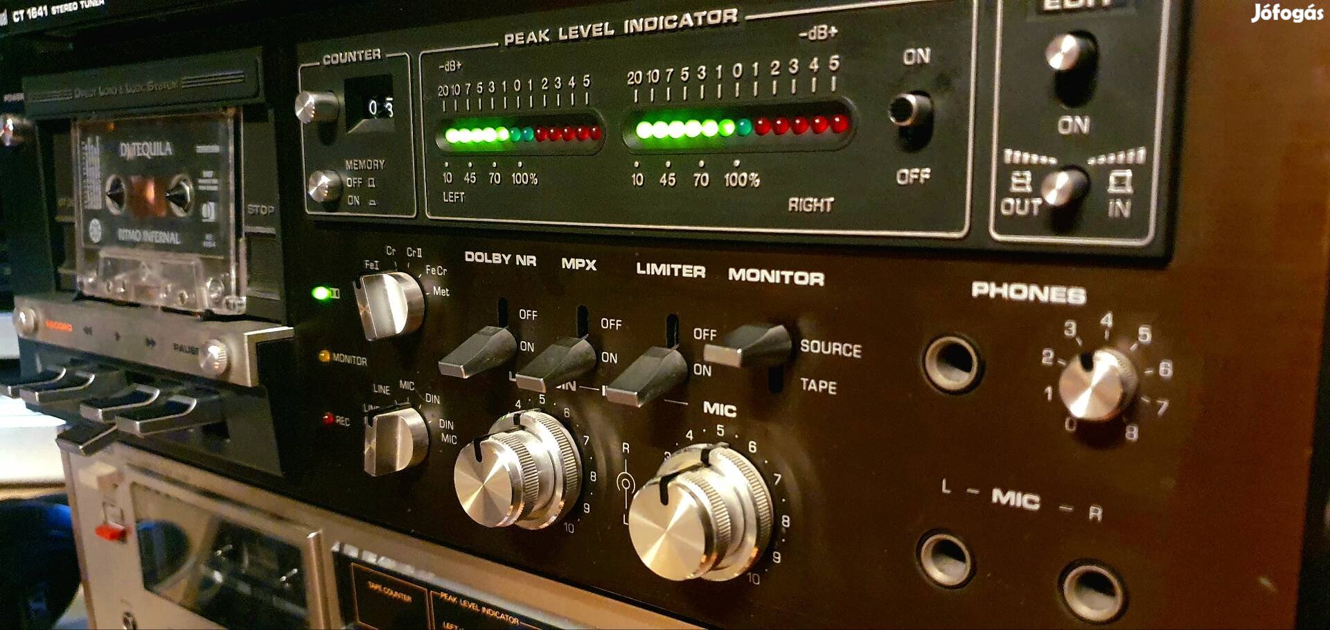 Dual C 830 deck teljes service 3fej Gyönyörű Gyűjtői Állapot