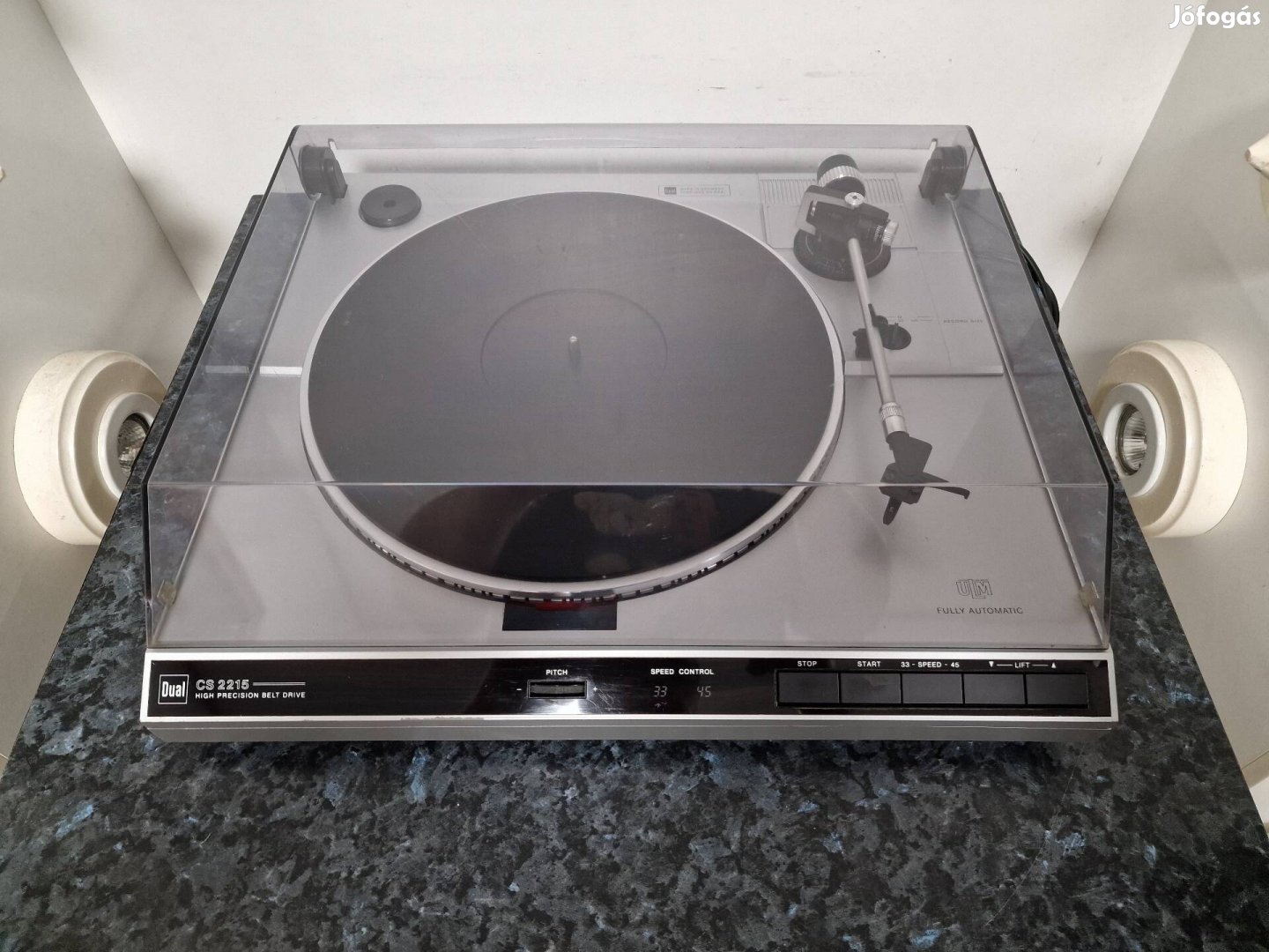 Dual Cs 2215 full automata vinyl lemezjátszó 