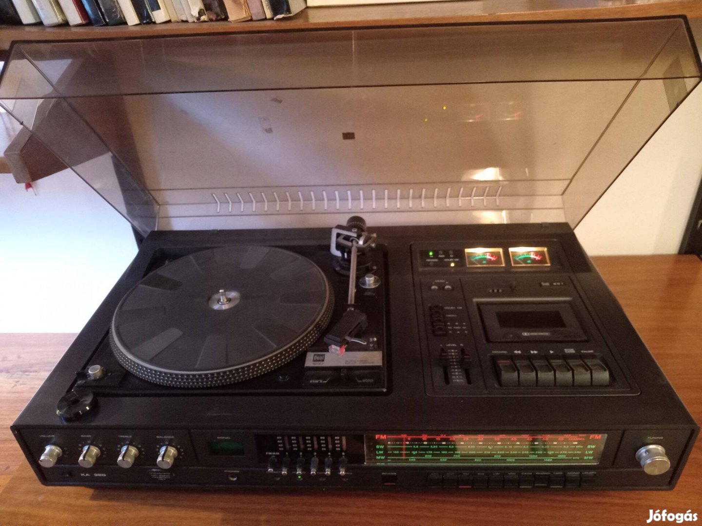 Dual KA 320 rádió - lemezjátszó - kazettás magnó -