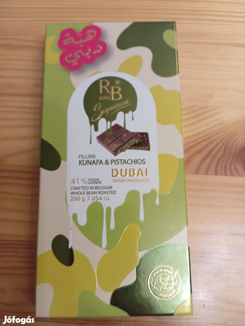 Dubai csoki 20dkg Eredeti