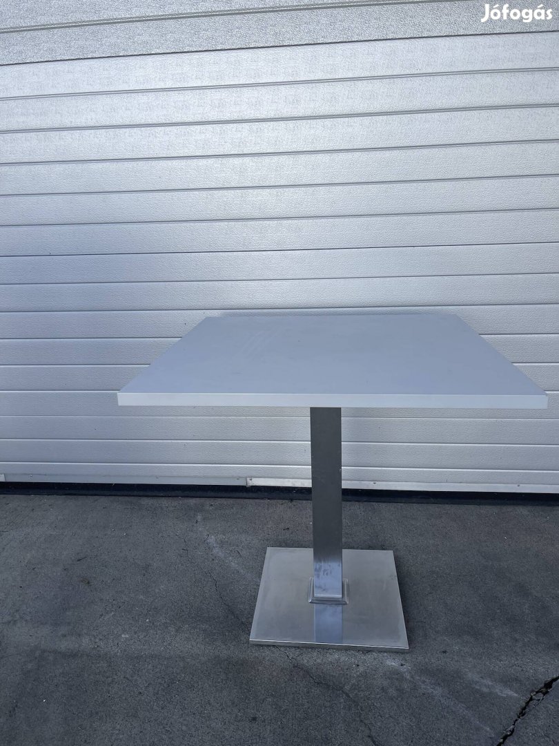 Dublino szürke kis asztal - 80x80 cm