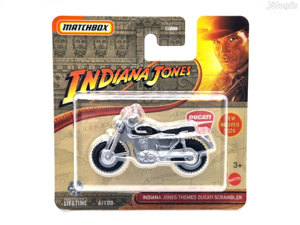 Ducati Scrambler - Indiana Jones - 2024 6/100 - bliszteres -  Matchbo