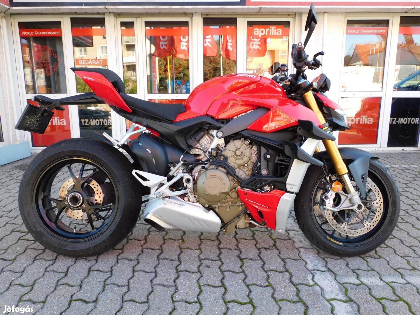 Ducati Streetfighter V4 Magyarországi motor! Ga...