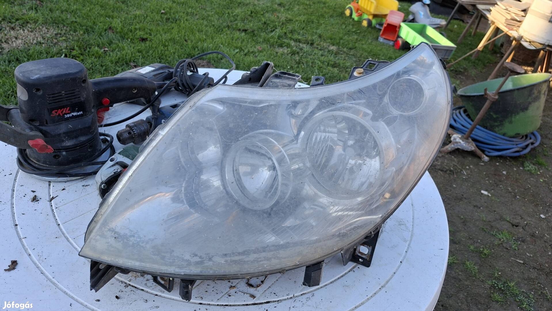 Ducató első lámpa ballos, soför oldal, olcsón!