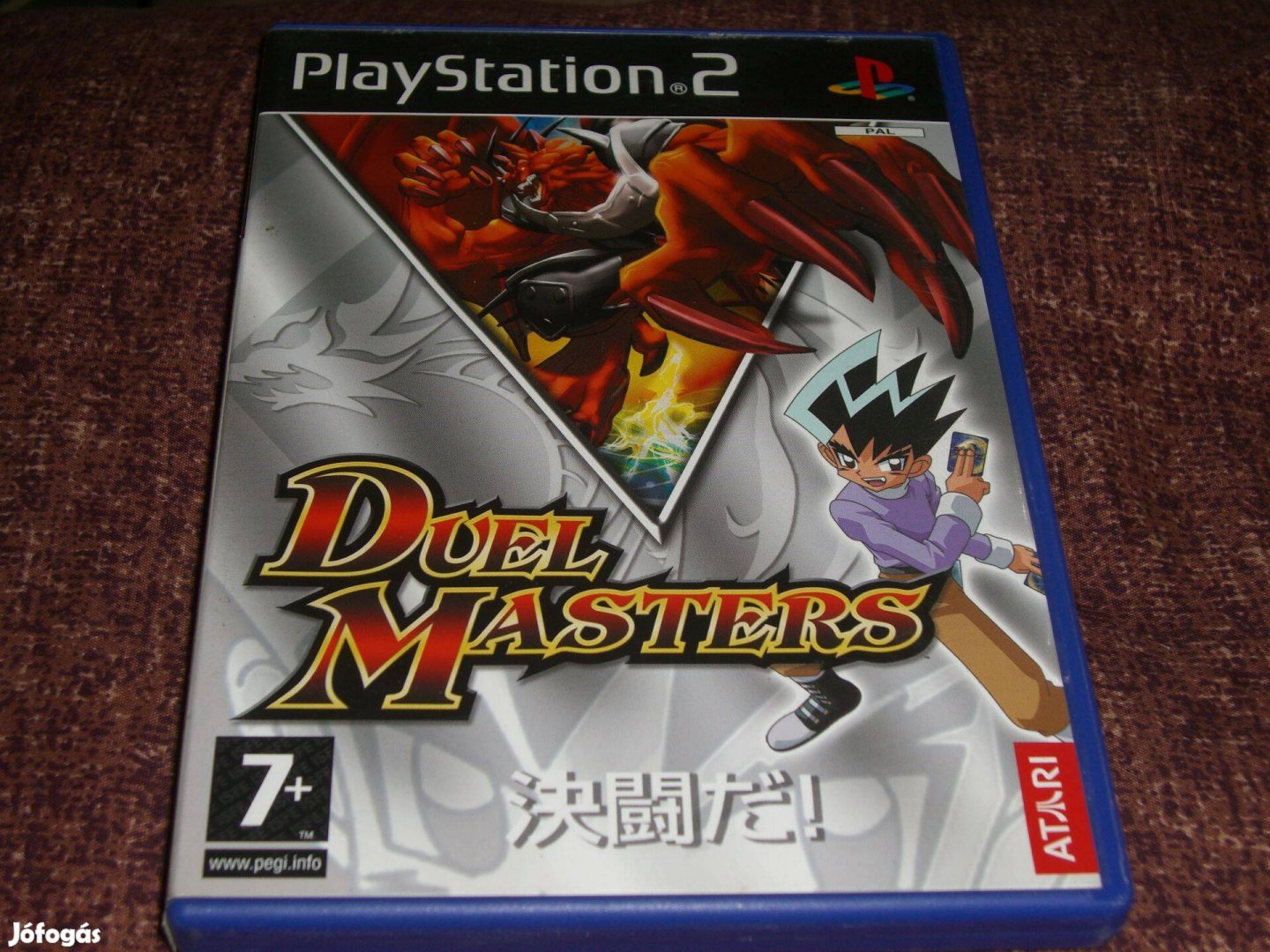Duel Masters Playstation 2 eredeti lemez ( 3000 Ft )