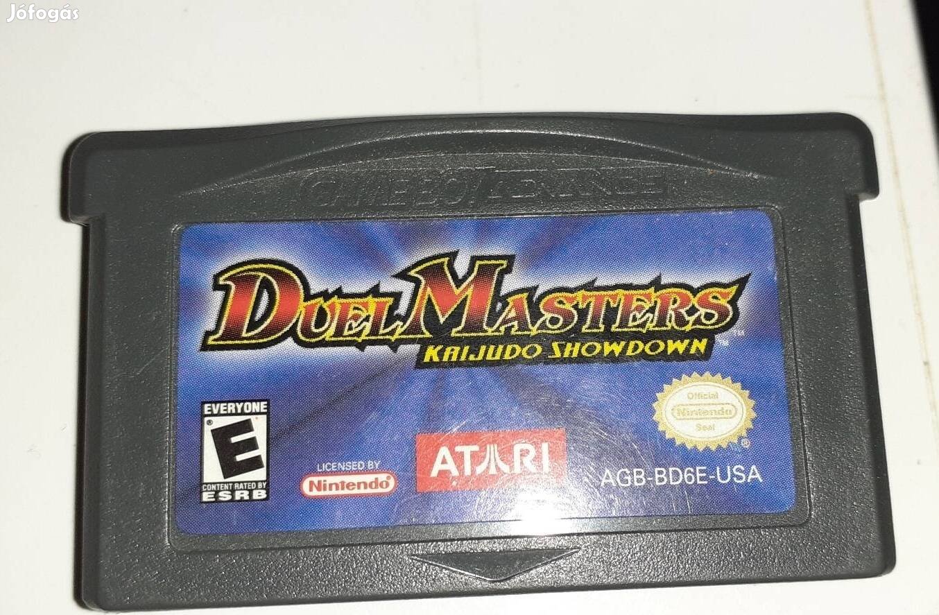 Duel Masters kaijudo showdown Nintendo Game Boy Advance játék 