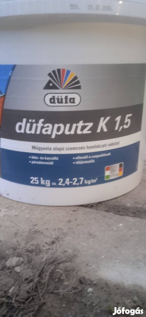 Düfaputz K 1.5 nemesvakolat