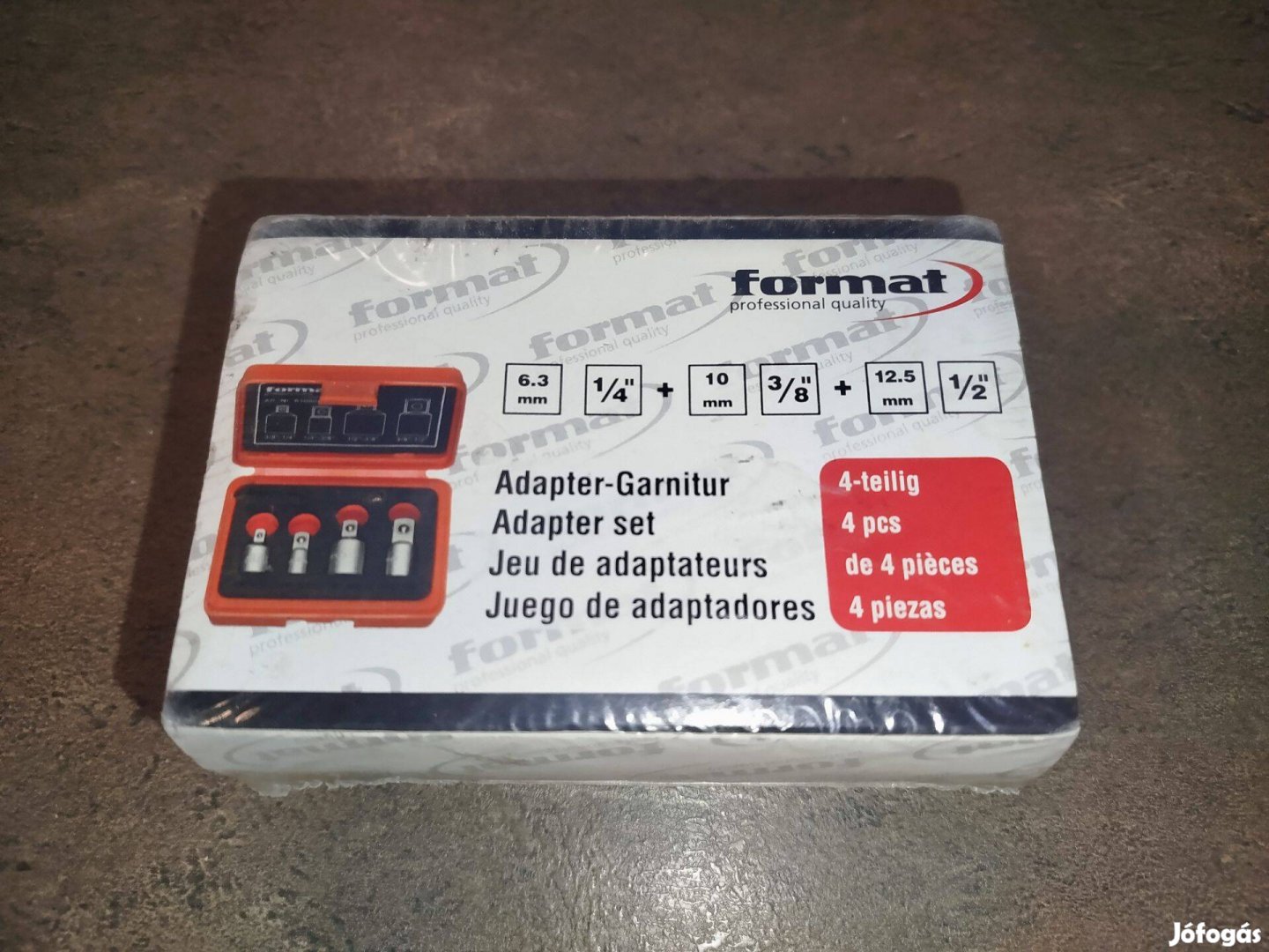 Dugókulcs crova átalakító adapter készlet Format