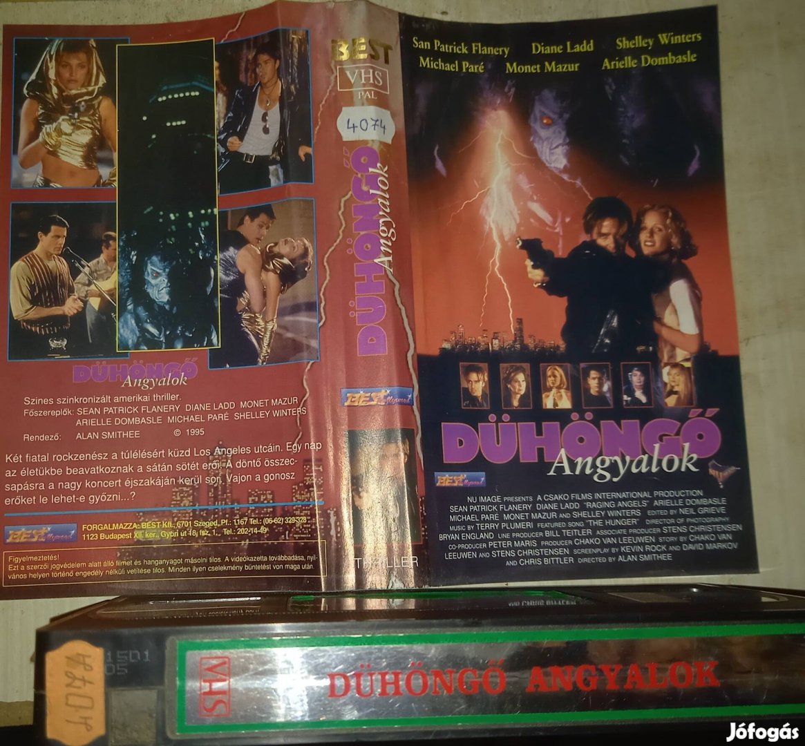 Dühöngő angyalok - thriller vhs 