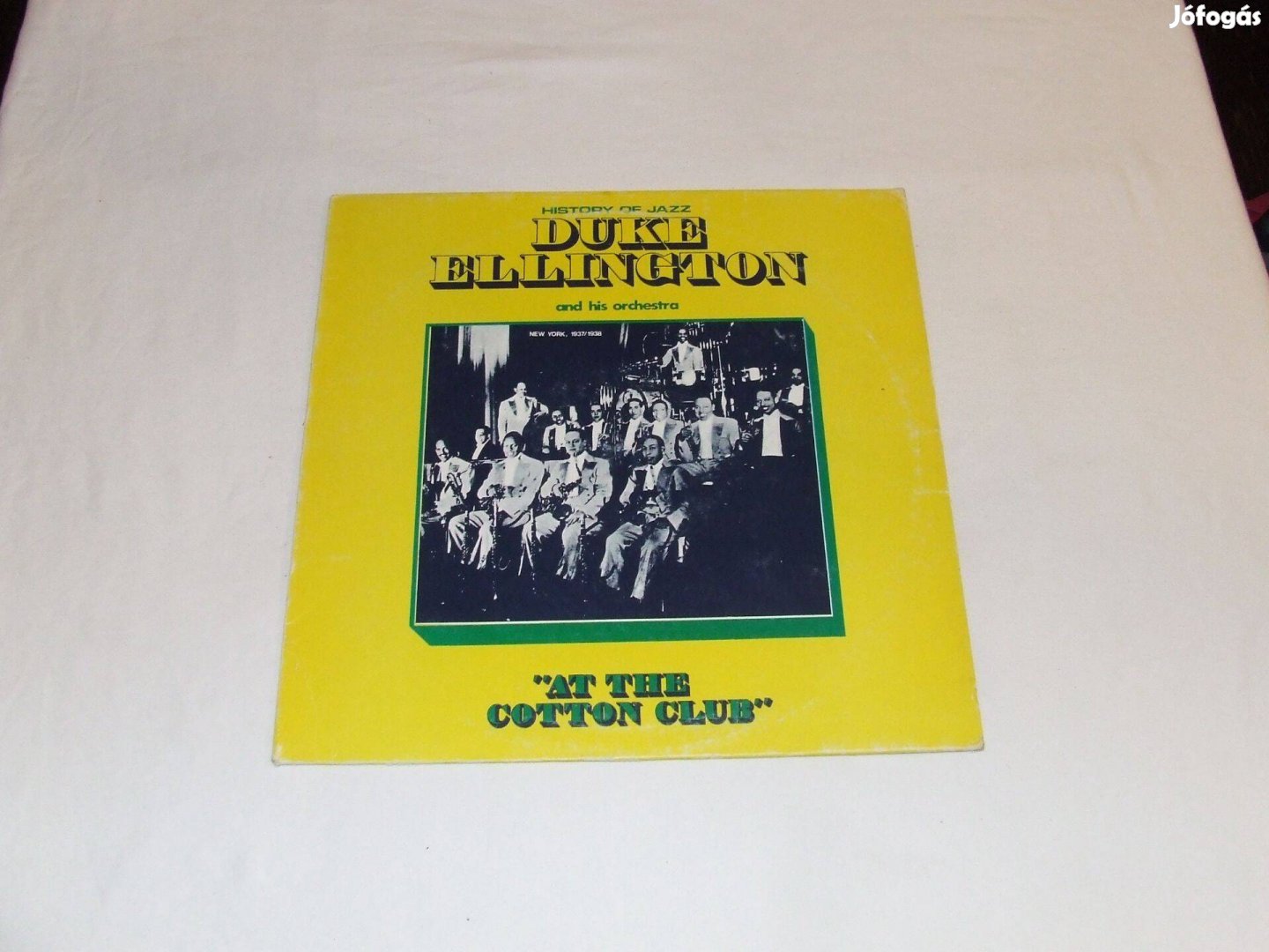 Duke Ellington & His Orchestra: At The Cotton Club - jazz bakelit LP